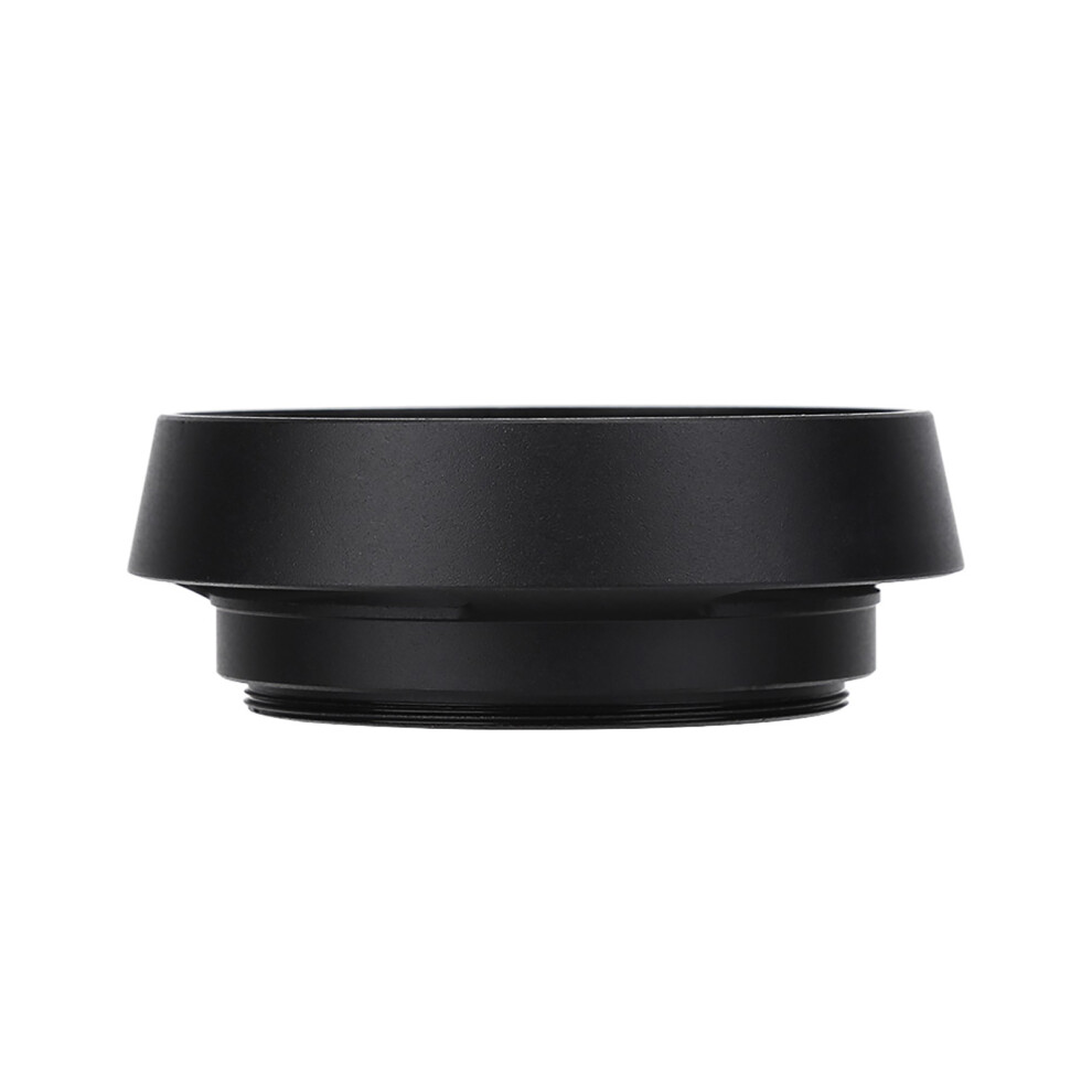 43Mm Metal Lens Hood With Plastic Cap For Camera Protection Black 9311392972914