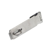 Stainless Steel Padlock Hasp 4 Inch Door Clasp Lock with Hidden Screws 2 Pack Secure Fit