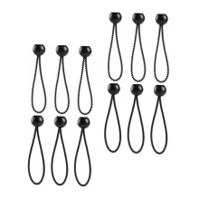 12pcs Heavy Duty Bungee Cord Clips for Outdoor Tents and Awnings Camping Gear Fasteners