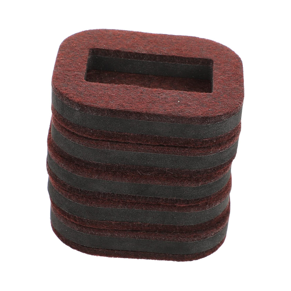 Furniture Caster Wheel Stoppers With Antislip Felt Pads, Floor Protector For Chairs And Beds 9092120015706