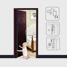 Home Safety Pinch Guard Door Hinge Protector 2pk
