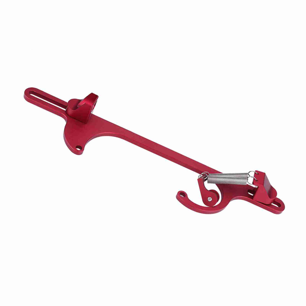 Aluminum Throttle Cable Bracket For Holley 4150/4160 Series Carburetors In Red 9391392846170