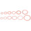 280pcs Copper Washers Assorted 12 Sizes Seal Flat Rings Kit 4