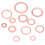 280pcs Copper Washers Assorted 12 Sizes Seal Flat Rings Kit 7