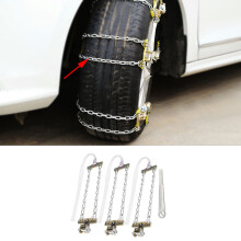 Snow & Mud Tire Chain 165-195mm Anti Skid Winter Security for Cars & SUVs
