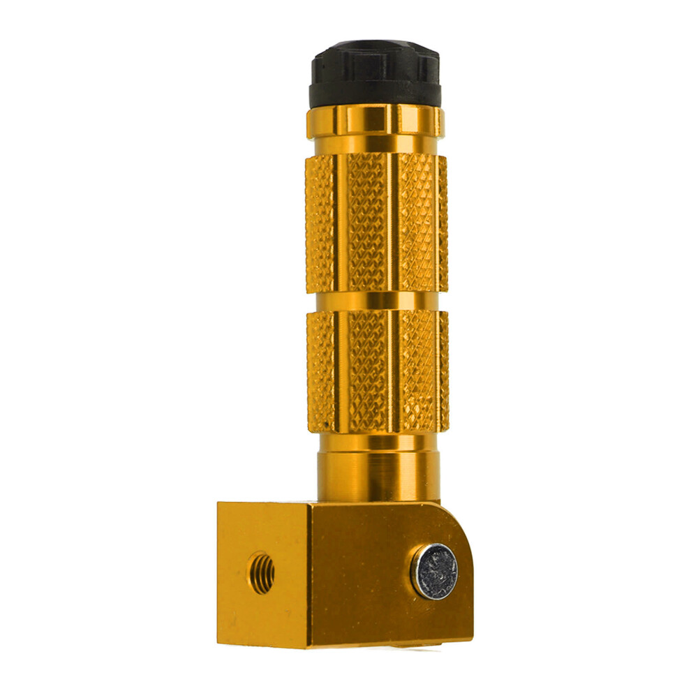 Aluminium Anti-Slip Foot Pegs For Go Kart M8 Gold 7340572093127