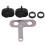 12V Motorcycle LED Headlight Switch with Indicator, Waterproof, Universal 2