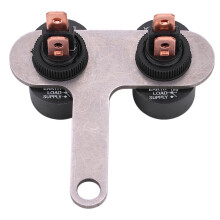 12V Motorbike Headlight On-Off Switch Red Lamp