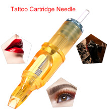 10pcs Semi Permanent Tattoo Cartridge Needles RL/RM/M1/RS for Makeup Machine