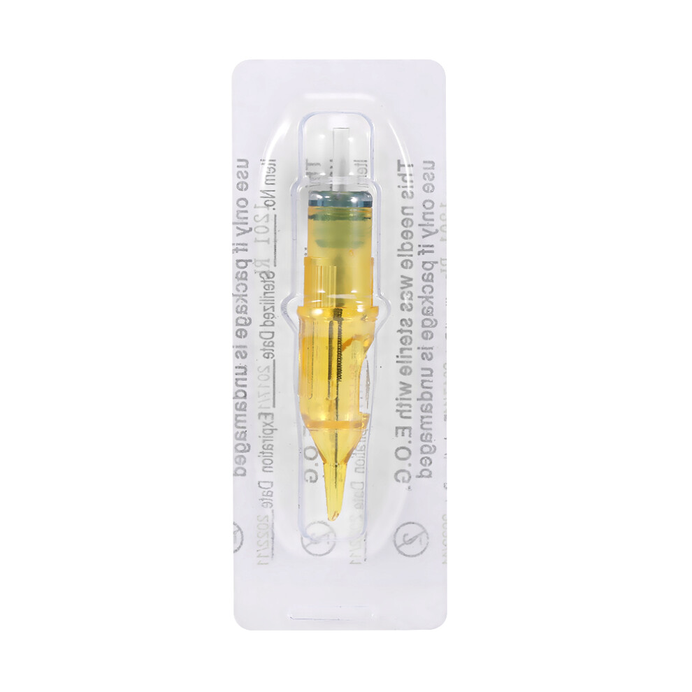 10pcs Disposable Semi Permanent Tattoo Cartridge Needles RL/RM/M1/RS