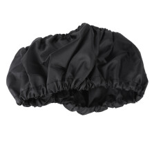 4pcs Baby Stroller Wheel Covers Dustproof Fit 12-16cm & 18-25cm Black