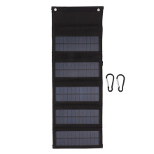 Skladacie vrecko na solárne panely 50W – monokryštalické, 5-panelové