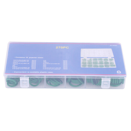 Mixed Car AC Compressor Seal Kit 270pcs 2