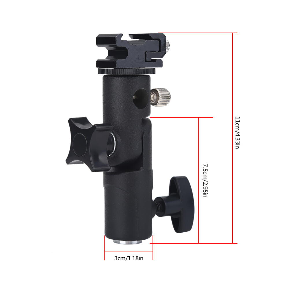 E-Type Flash Stand Bracket With Hot Shoe 7790334346457