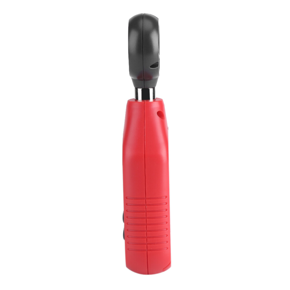 Ut363 High-Accuracy Lcd Digital Anemometer Wind Speed & Temp Meter, 16Cm Red/Black 9411392983382