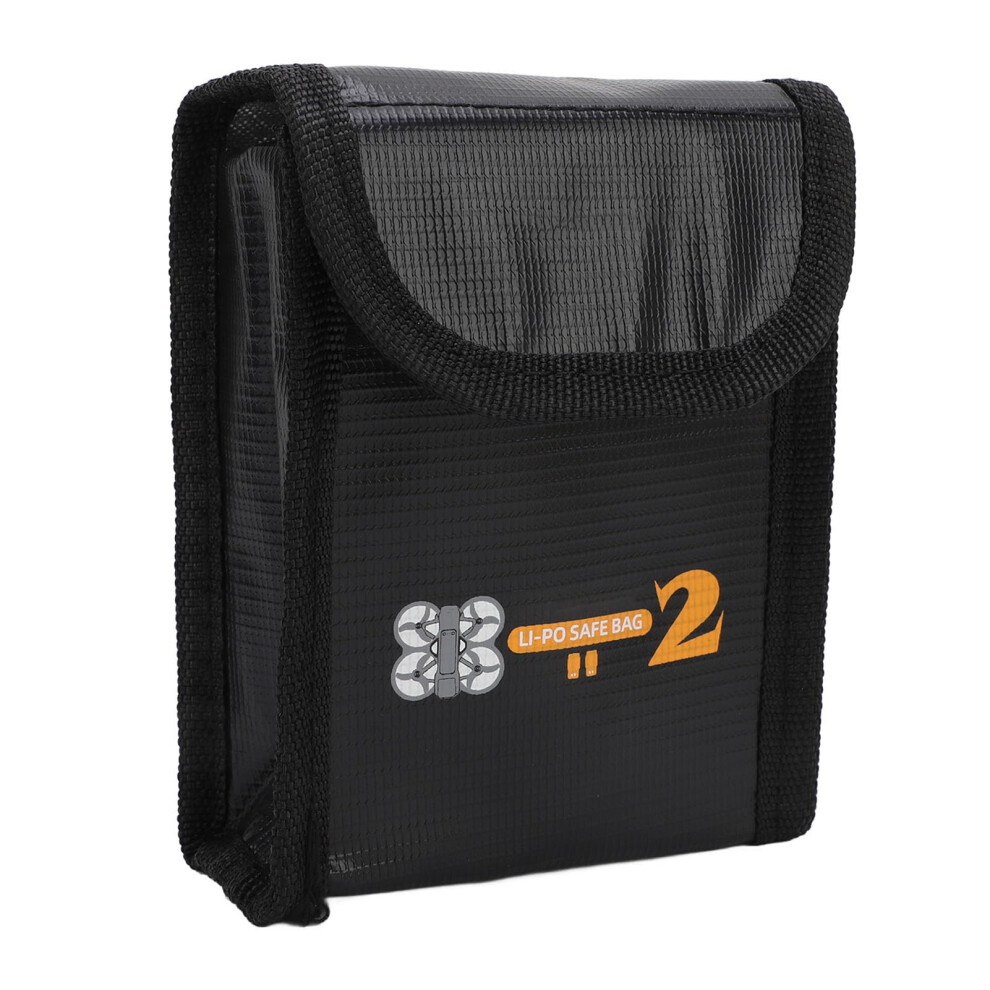 Fireproof Drone Battery Storage Bag For Avata 2, Explosion Proof Design, Dual Battery Capacity 9771547394846