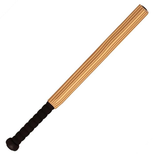 Batte de cricket avec balle Softee - beige/noir 2