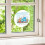 Durable Waterproof Car Stickers10x10cm10-Pack for Outdoor Use Featuring Fun Character Patterns 8