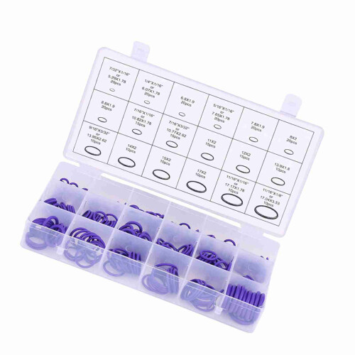 270pc Car AC Seal Gasket Set
