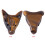 Wolf Head Pendant Natural Tiger Eye 13