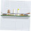 Glass Shelf Brackets Wall Mounted Floating Design for Display Cabinets Secure Stable Clamp Support 4