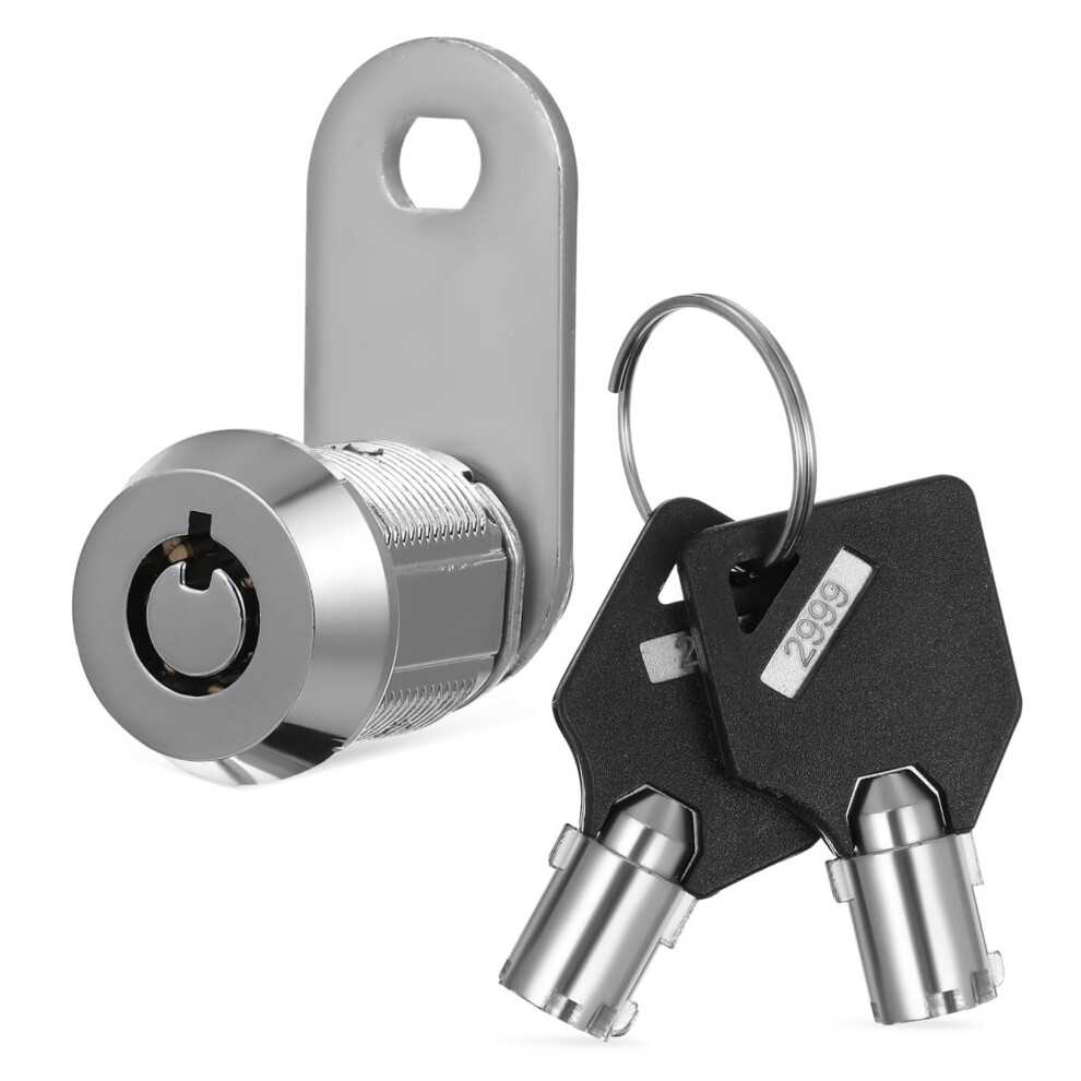 Tubular Cabinet Lock With Keys, Durable Metal Construction For Toolbox Rv Mailbox Replacement 9771547395416
