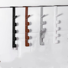 4 Pack Over the Door Hooks Tool SpaceSaving Storage for Towels Clothes Hats Kitchen Bedroom