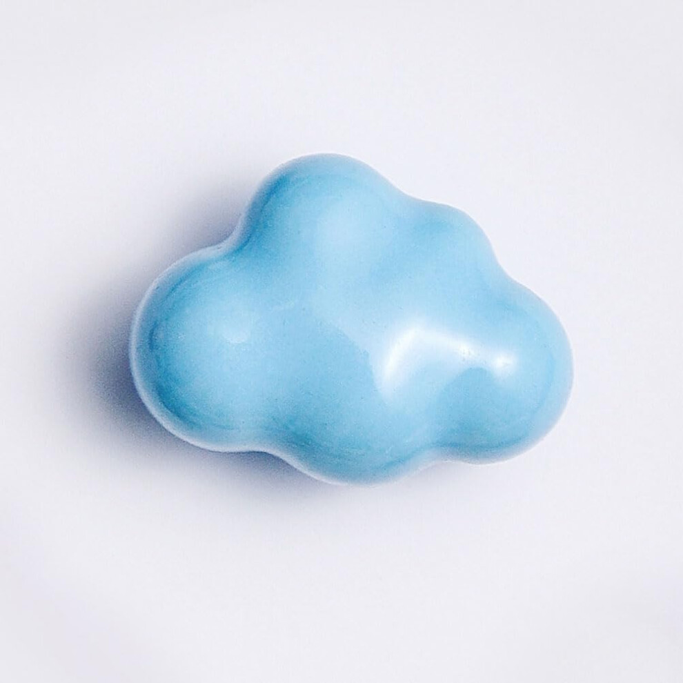 Blue Ceramic Cabinet Door Knob Handle For Decorative Dresser Drawer And Kitchen Cupboard 9169991494821