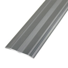 Floor Transition Strip Iron Threshold for Tile and Wood, Heavy Duty Aluminum Ramp Reducer