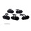 Replacement Shutter Cable Rubber Top Cover 10 Pin Flash Cap for  D300 D300S Camera Repair Part 3