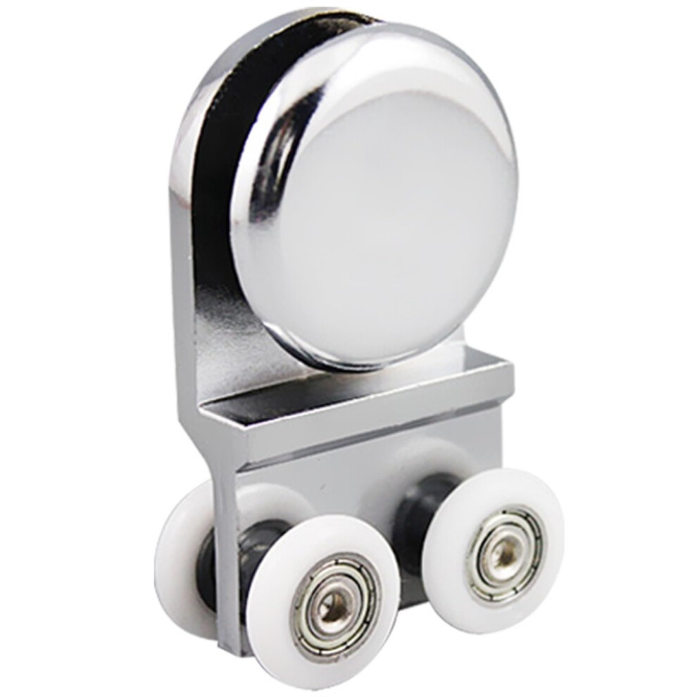 Glass Sliding Door Rollers 4 Wheel Set Smooth Glide Noise Reduction For Bathroom 2 Pack 9169991495101