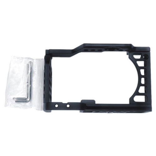 Camera Cage for  A6100 A6300 A6400 A6500 Accessory Case Handheld Bracket Cold Shoe Mic LED Light Mount Video Rig