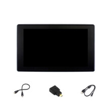 7inch LCD (H) Monitor 1024x600 IPS Touch Screen with Case for Raspberry Pi for Jetson for PC for Game Consoles