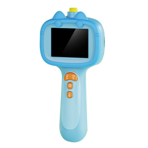 Câmera Borescópica Snake de 2 MP com Tela de 2,4 Polegadas Câmera de Inspeção Portátil para Exploração da Natureza Presentes Científicos Azul