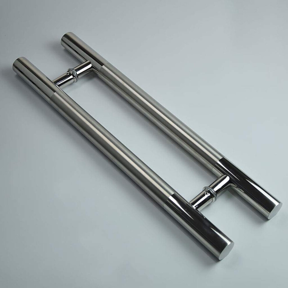 Heavy Duty Stainless Steel Door Handle 1000X800mm, RustâResistant Glass Pull For Shower Or Commercial Use 9330225479178