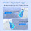 Wireless  Game Controllers Tri Mode Gamepad Hall-Effect Linear Joystick 1000Hz Gamepads with Base 7
