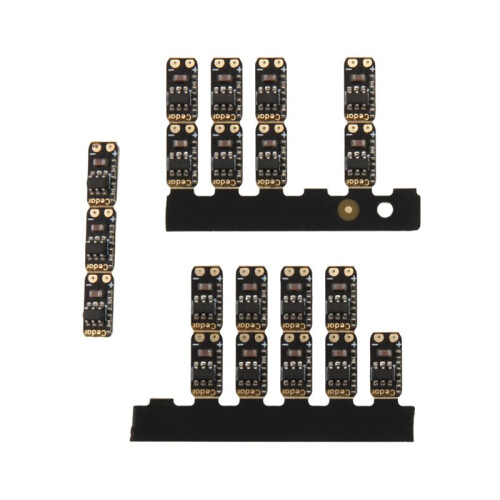 20Pcs 3.7-4.2V Metering Module 1 String Ternary Lithium Battery Power Display  Led Light 1