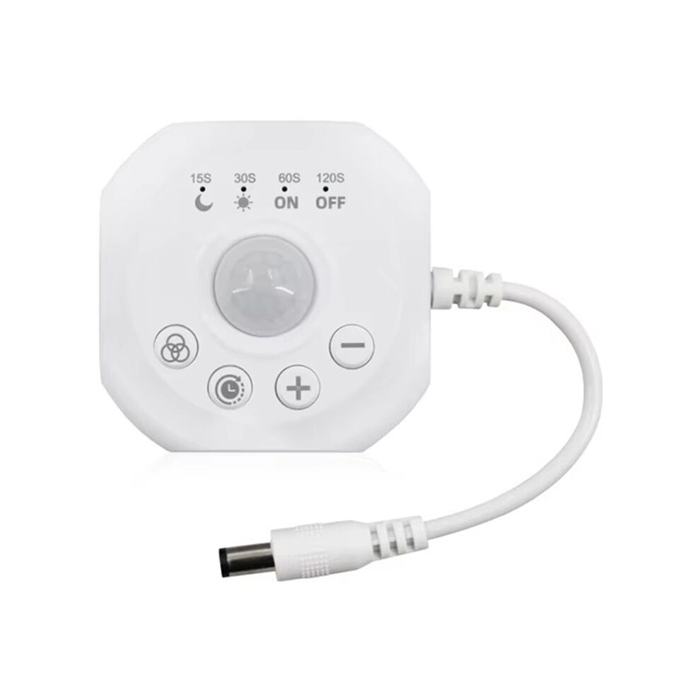 Dc5-24V Pir Motion Sensor Light Led Strip Controller Monochrome Dimmer Timer Automatic Movement Detector 4712426483218
