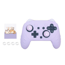 Cat Paw Silicone Case for 2 Pro Soft Shell Gamepad Skin Thumb Stick Grip Caps Protective Cover