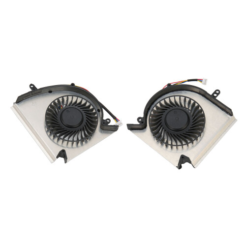 Low Noise CPU GPU Cooling Fan for MSI GE75 GP75 GL75, Iron & ABS 1