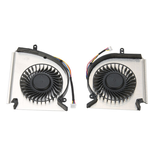 Low Noise CPU GPU Cooling Fan for MSI GE75 GP75 GL75, Iron & ABS 2