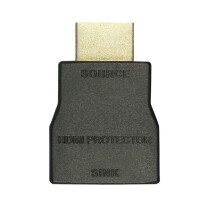 HD-Överspänningsskydd, Bärbart HD-Ingångs- och Utgångsöverspänningsskydd ESD-Skydd, HD-Hane Till HD-Hona-Adapter