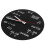 Acrylic Math Wall Clock 30cm Modern Office & Home Decor 7
