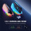 2 Pack for   2 Joy Con Left Right Gamepad Desktop RGB Mouse Holder Game Controller Mouse Grip for  B 4