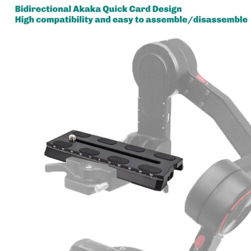 Aluminum Quick Release Plate Mount for  Ronin SC Gimbal Handheld Stabilizer Easy Installation Filming Accessory 2