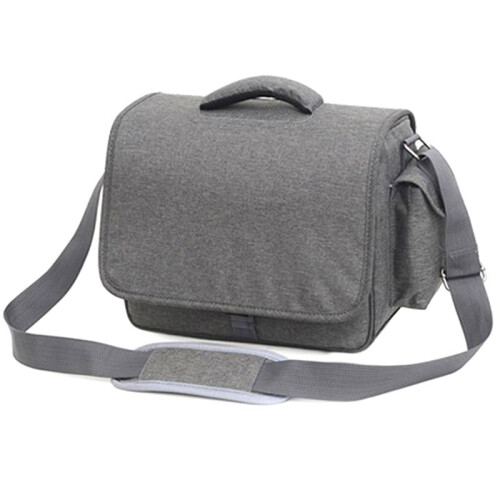 Projector Shoulder Bag - Portable, Shockproof Storage Thick Protective Layers for Cameras and Projectors Grey