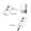 LED Strip Light Controller SP107E Music Controller for WS2812B WS2811 LED Strip Lights DC5-24V RGBIC Pixel Control 4