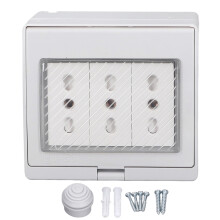 Beveiligingskast, stroomonderbreker voor betrouwbare stroomregeling, waterdicht IP65. Beschermt uw systemen tegen omgevingsinvloeden.
