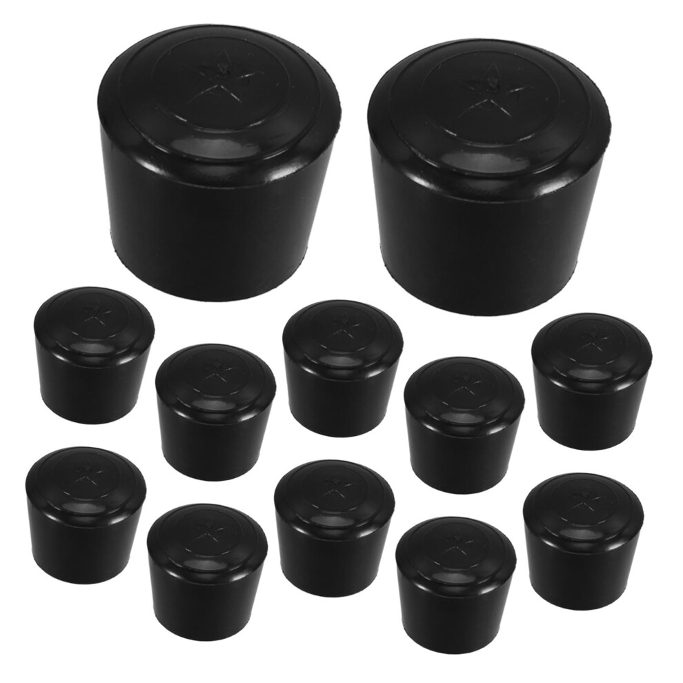 12Pcs Rubber Chair Leg Protectors For Hardwood Floors Antislip And Noise Reduction 9073542533948