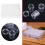 30pcs Clear Plastic Bead Storage Jars with Rectangle Box, Compact and Portable 8